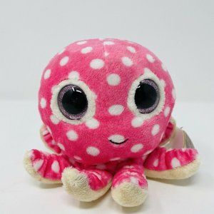 TY Beanie Boos OLLIE the Octopus Pink 6” With Tags